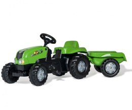 Rolly Toys Rolly Toys 012169 Traktor Rolly Kid z przyczepą Zielony