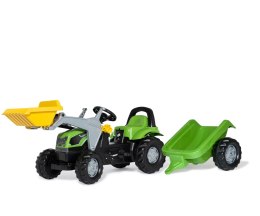 Rolly Toys Rolly Toys 023196 Traktor Rolly Kid Deutz Fahir 5115G TB z łyżka i przyczepą