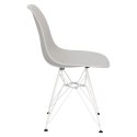 D2.DESIGN Krzesło P016 PP White light grey