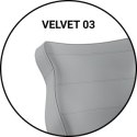 Entelo Petit Szary Velvet 03 rozmiar 4 WK+P ergonomiczne krzesło / fotel do biurka