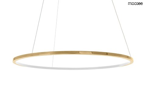 Moosee MOOSEE lampa wisząca RING SLIM 120 złota