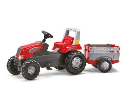 Rolly Toys Rolly Toys 800261 Traktor Rolly Junior RT z przyczepą Czerwony