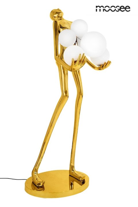 Moosee MOOSEE lampa podłogowa HUMAN GOLD PREMIUM