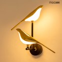 Moosee MOOSEE lampa ścienna BIRD TWIN złota