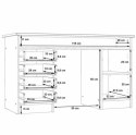 Forte NET106 MT931-T19 Biurko