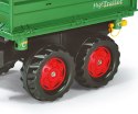 Rolly Toys Rolly Toys 122202 Przyczepa Rolly - Mega Trailer Ciemno Zielona Koła 2-osie