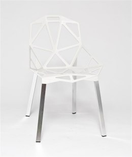 D2.DESIGN Krzesło Gap białe