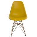 D2.DESIGN Krzesło P016 PP Gold dark olive