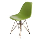 D2.DESIGN Krzesło P016 PP Gold zielone