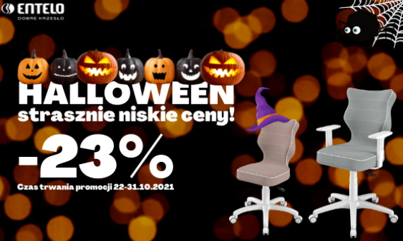 Halloween - strasznie niskie ceny ENTELO - Dobre Krzesło